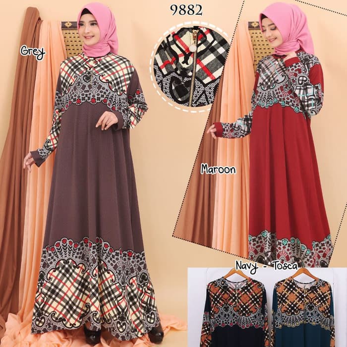 Baju Gamis Wanita Jumbo Gamis Wanita Murah
