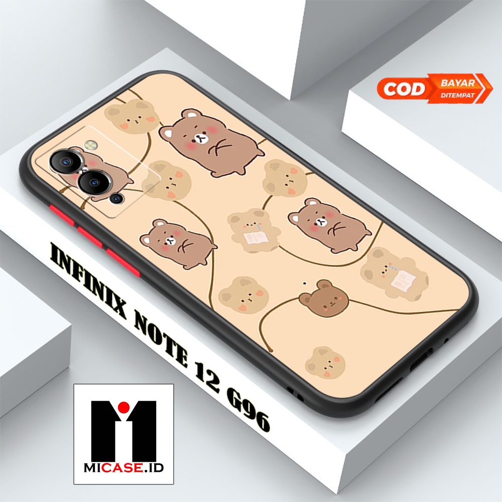 Case INFINIX NOTE 12 G96 X670 - Casing INFINIX NOTE 12 G96 Fashion Case Terbaru 2022 MI.CASE [ CUTE 