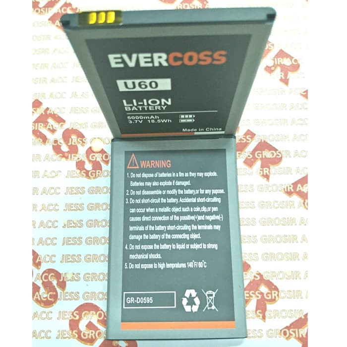 Baterai Battery Original Evercoss Evercross Cross U60 / U60 4G / E82