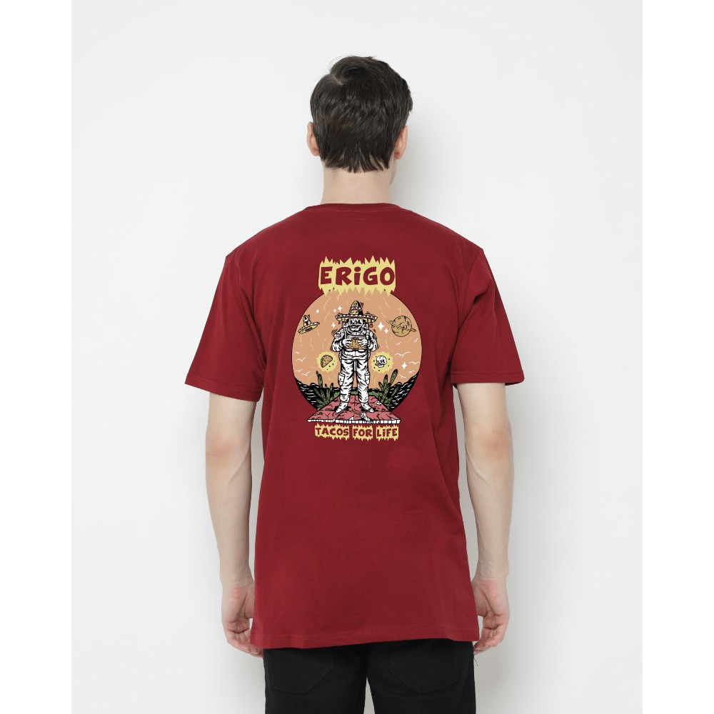 

Erigo T-Shirt Tacos Maroon