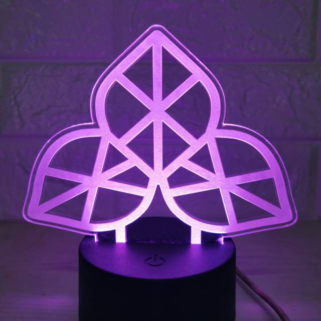 Lampu akrilik custom