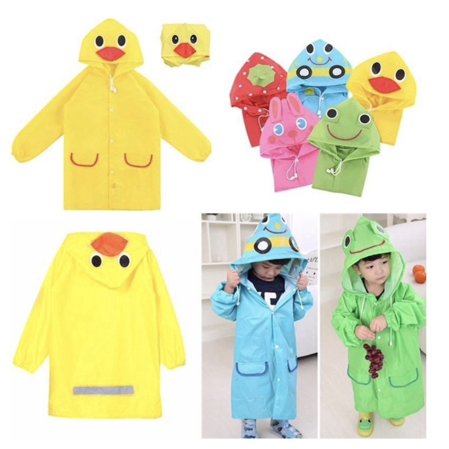 Jas ujan anak karakter hoodie rain coat kids jas hujan import jas hujan wanita pria axio jas hujan plastik ponco jumbo