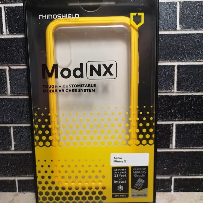 Rhinoshield MOD NX Modular Case For Iphone X Yellow