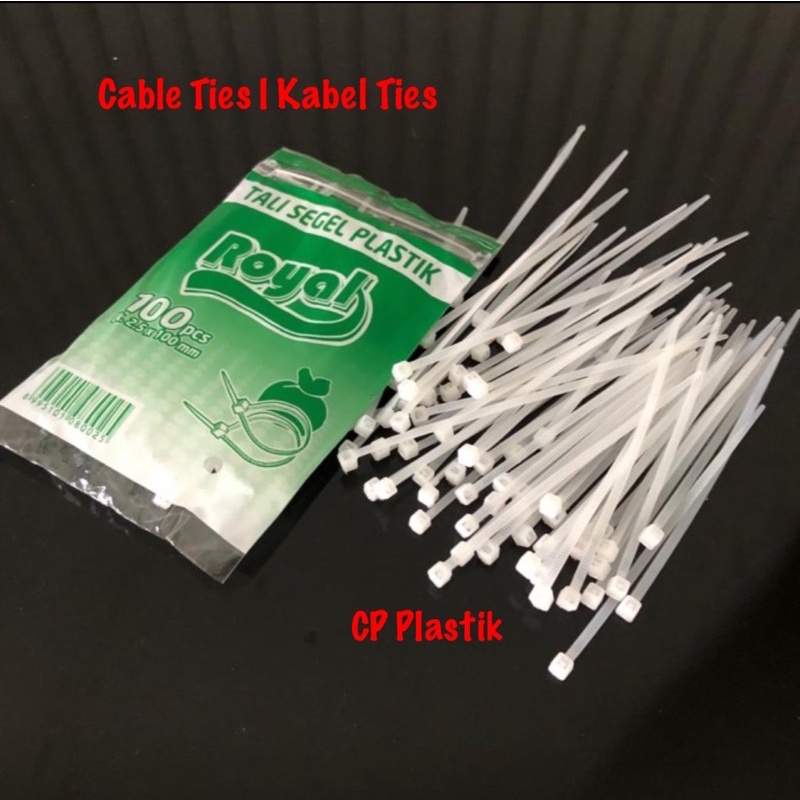

Cable Ties | Kabel Ties Panjang 10 cm (isi +/- 100 pcs)