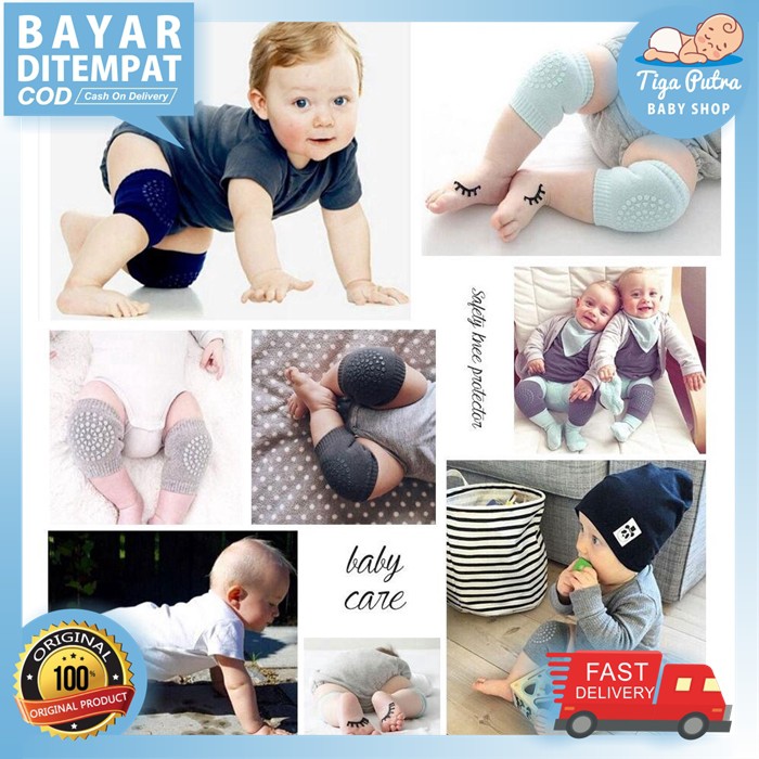 Pelindung Lutut Bayi Merangkak Nee Protector Baby Brangkang Dengkul Kaos Kaki Lutut Belajar Rangkak