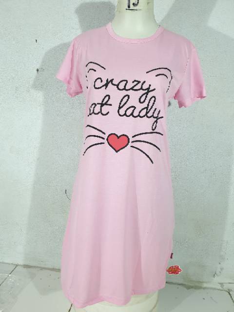 promo murah !!! dress tunix katun XL kucing