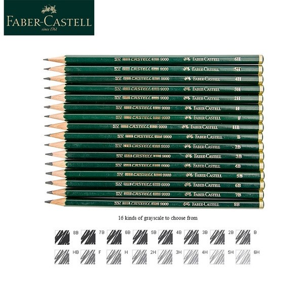 

Pensil Faber Castell 2B 6H-H, F, HB, B, 2B , 3B-8B