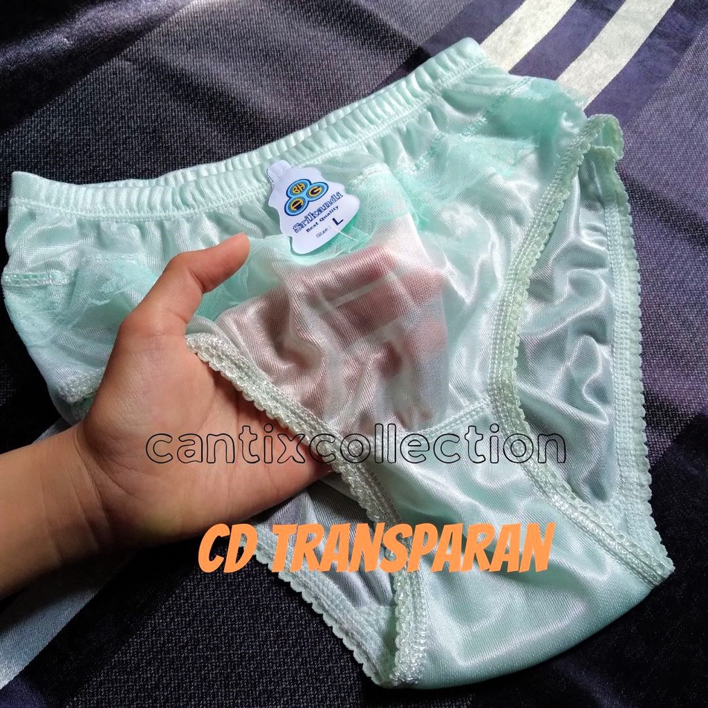 6 Pcs Cd Wanita Transparan Sexy / Celana Dalam Wanita Transparan