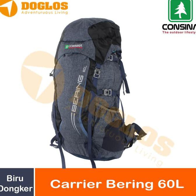 Best Seller Tas Carrier Consina Bering 60 Liter Ransel Gunung Hiking Keril Kerill