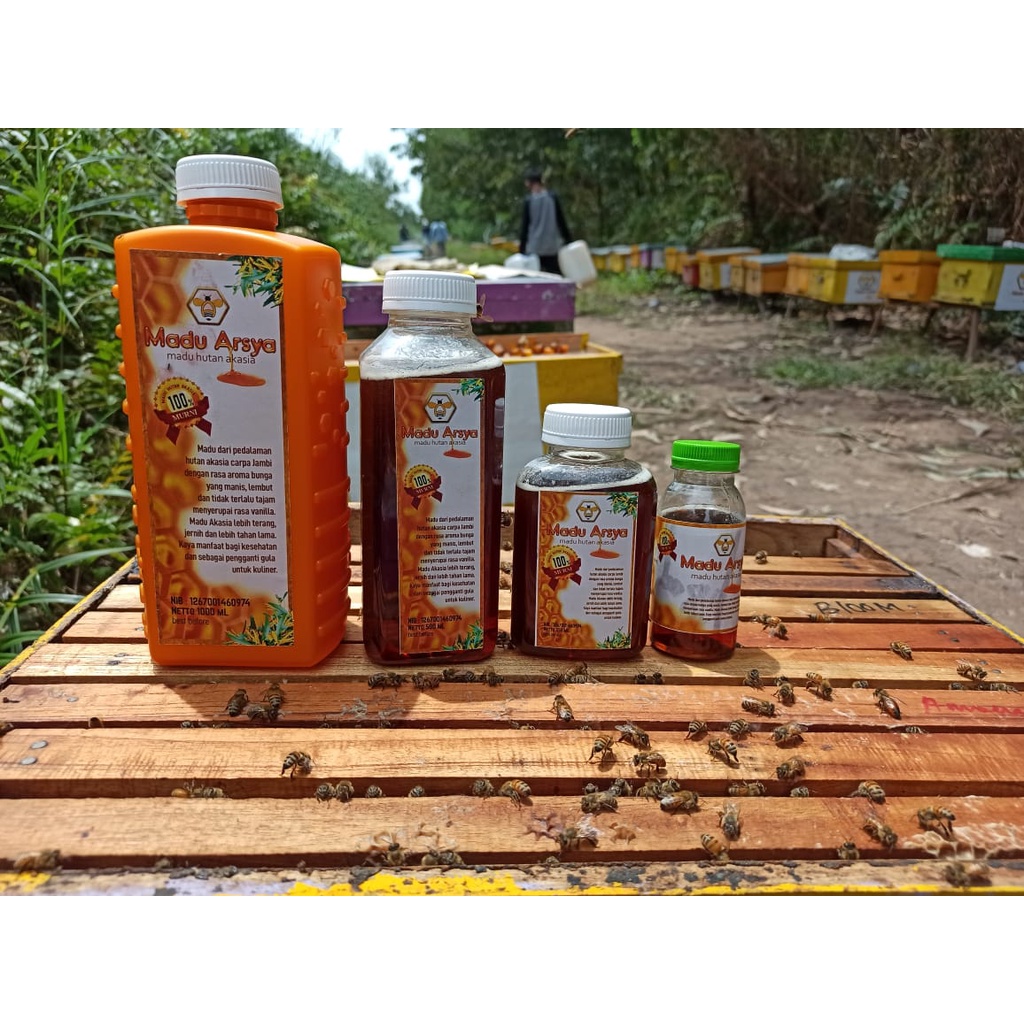 

Madu Murni Asli 100% Arsya 1Kg Alami Raw Honey Nektar Akasia Carpa Jambi Sumatera
