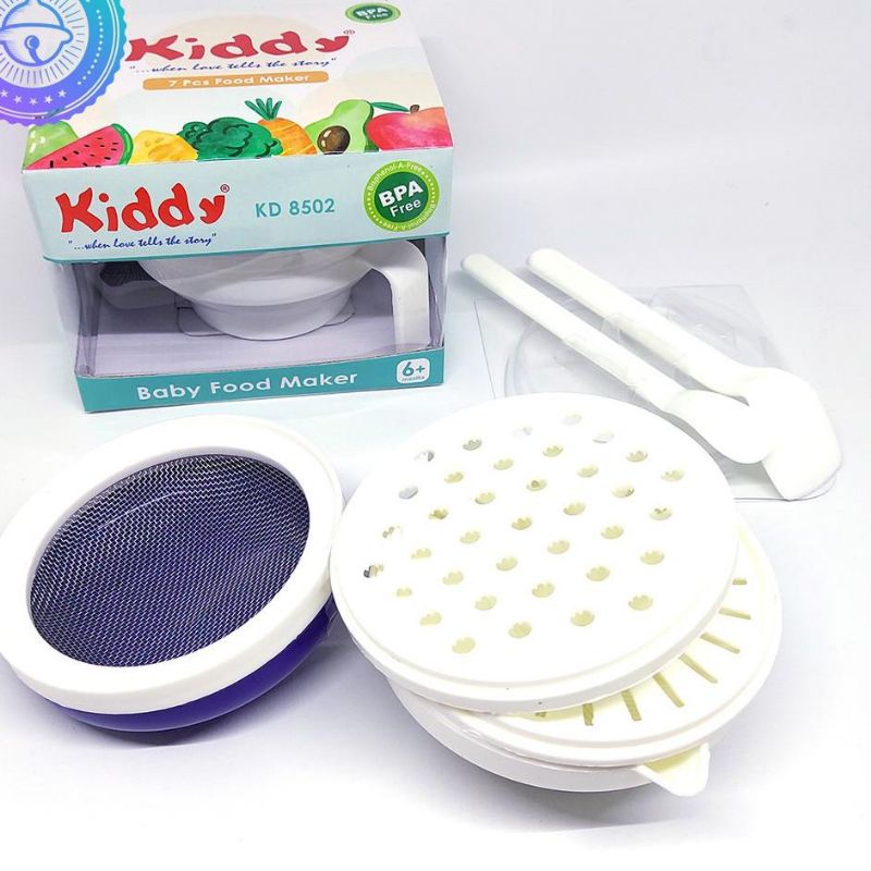 [rumahbayipdg] Kiddy baby food maker 7in1 alat perlengkapan Mpasi