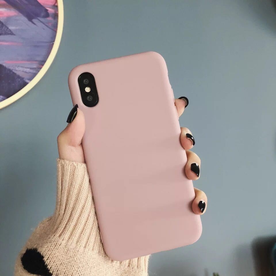 Soft Case Pastel Oppo A55 A54 A16 A15 A15s A3s A5s A7 A12 A11k A33 A53 A5 A9 2020 Vivo Y12s Y20 Y20s Y21 Y21s Y33s