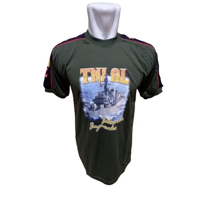 Kaos Kombinasi Logo TNI AL