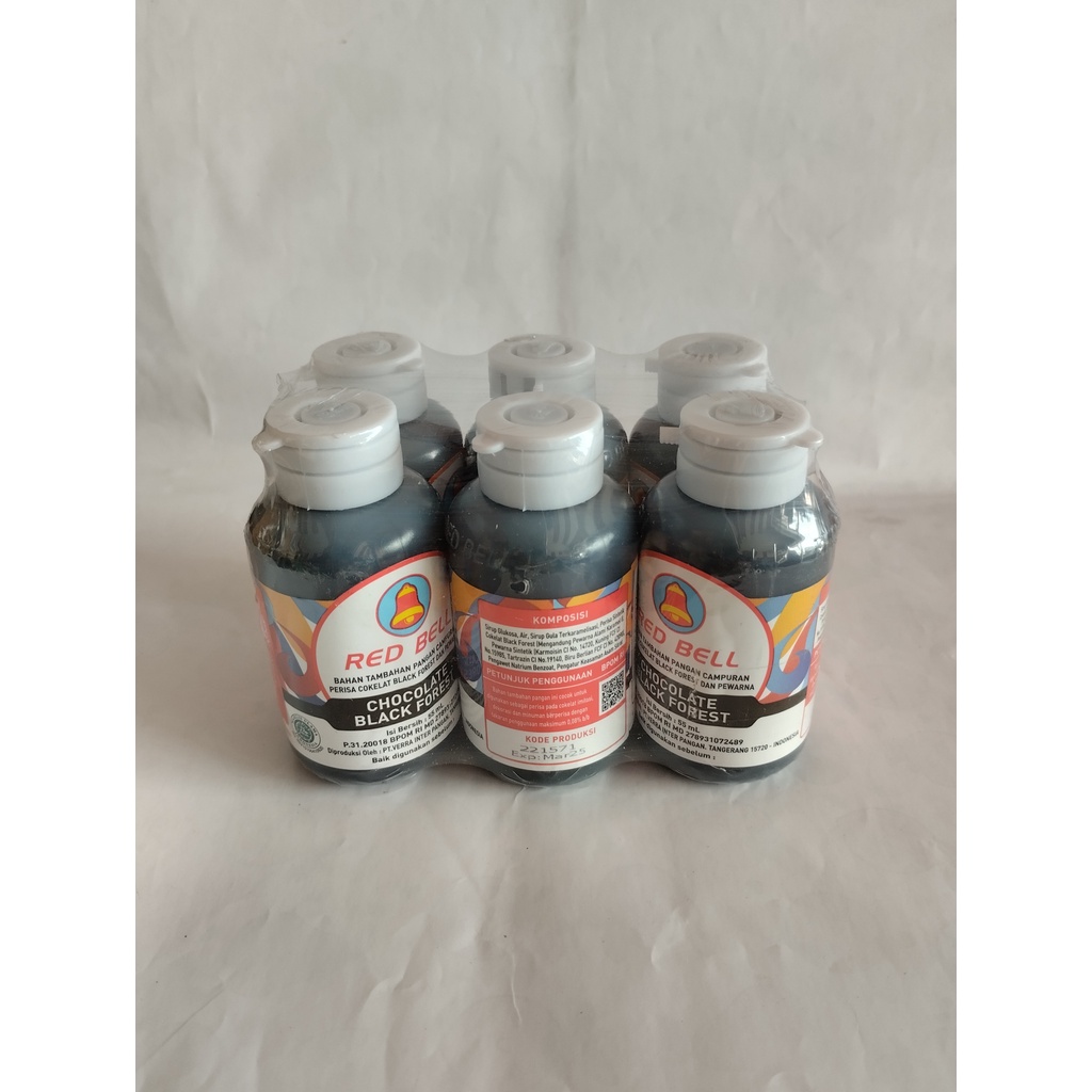 

Red Bell Chocolate Black Forest 1 Pack Isi 6 Pcs