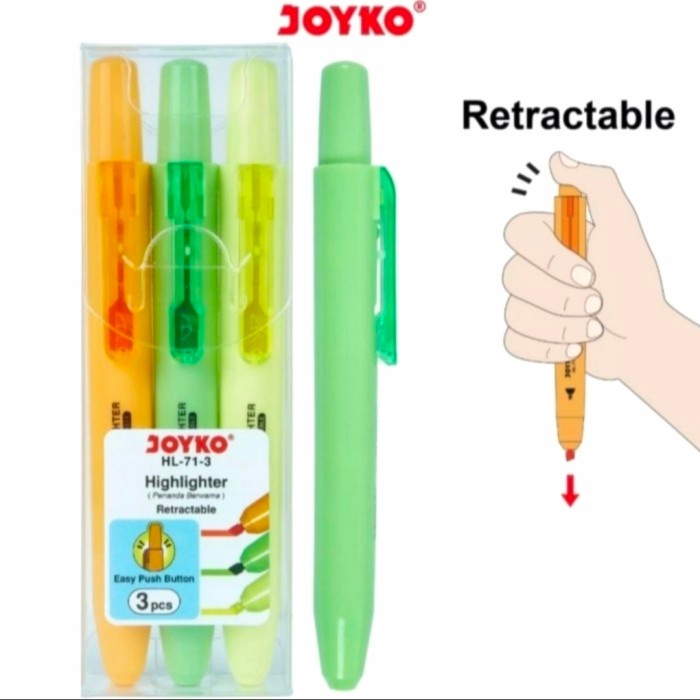 

Highligter Penanda JOYKO HL 71-3 Set 3