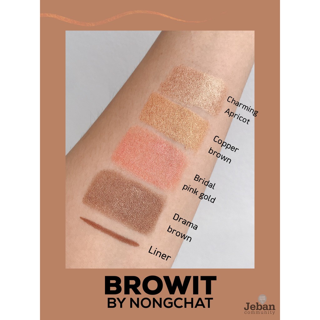 Browit By Nongchat Eyemazing Shadow and Eyeliner 2 in 1