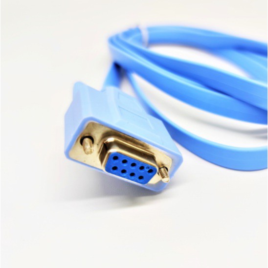 KABEL CONSOLE CISCO RJ45 TO SERIAL FEMALE / RJ 45 TO DB9 FEMALE