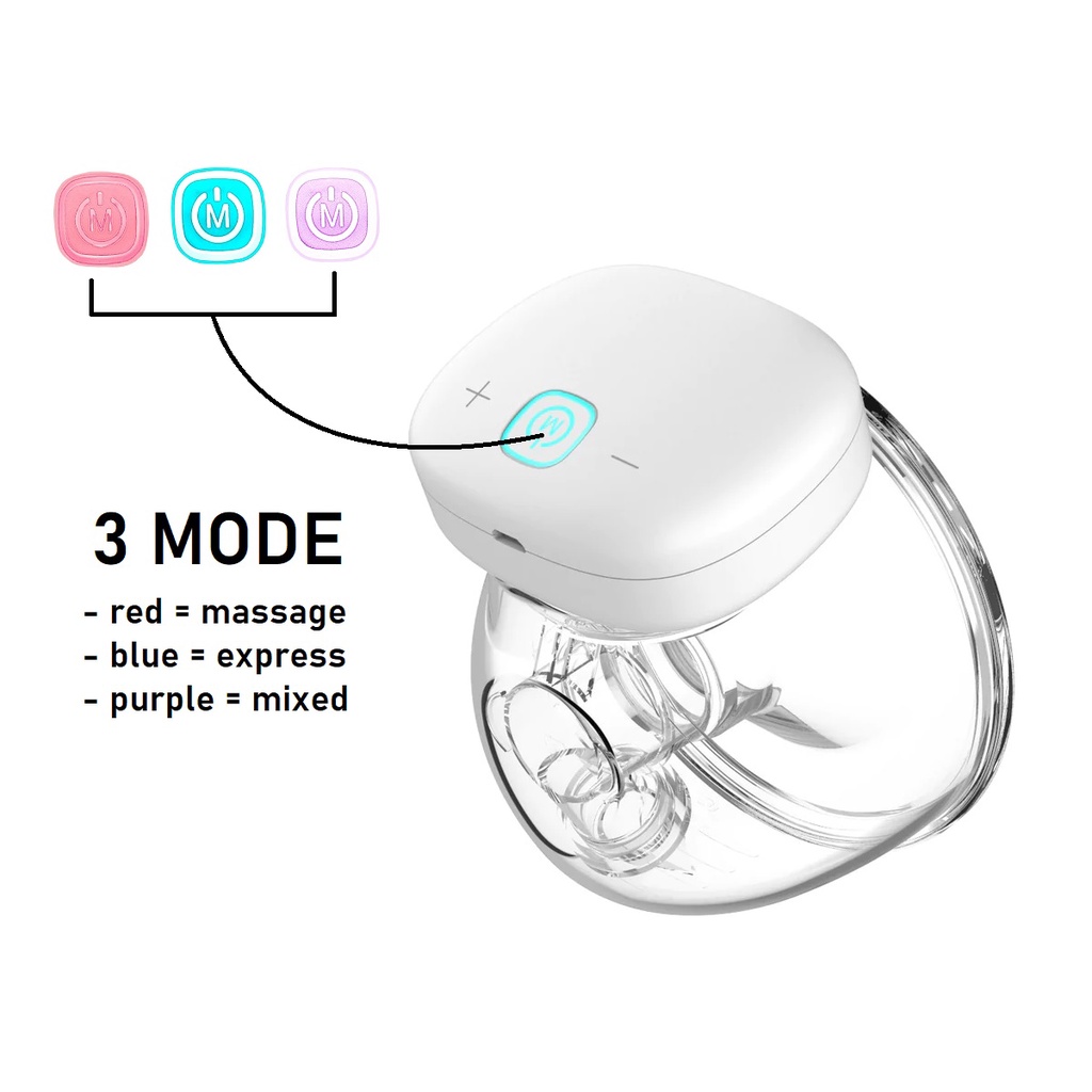 Youha The Ins Gen 1 Wearable Breastpump Pompa ASI Handsfree