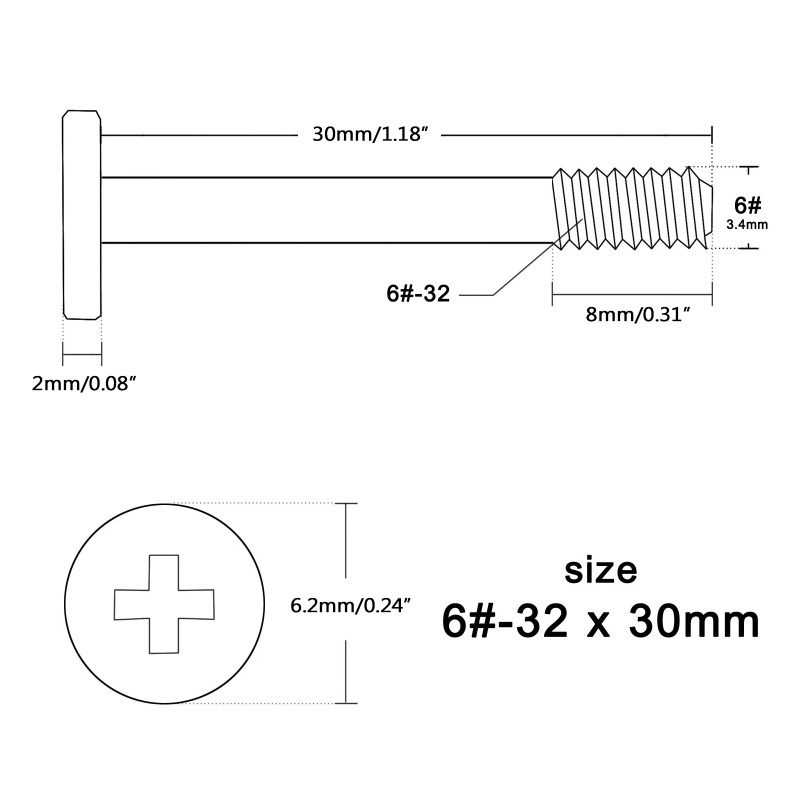 Bt6#-32x30mm Komputer PC Untuk Sekrup Case Video Card Radiator Kipas Pendingin Air Scr