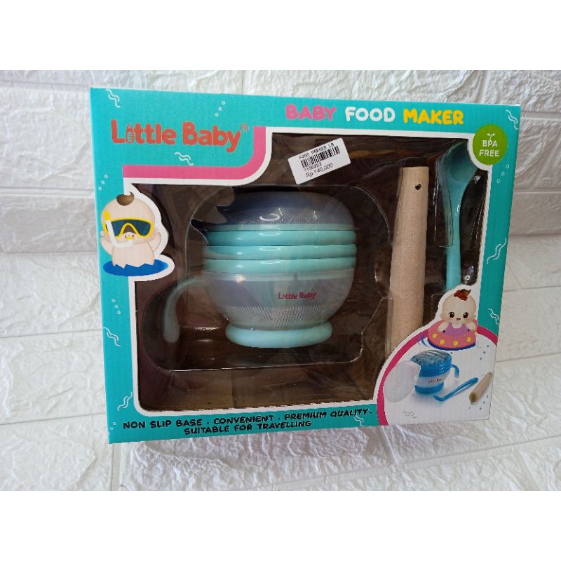 SET FOOD MAKER MANUAL LITTLE BABY