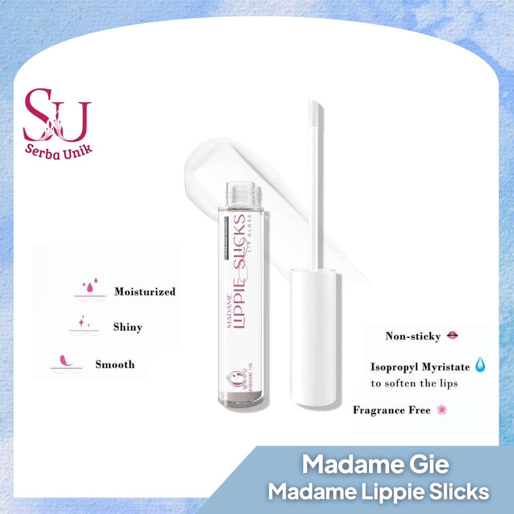 Madame Gie Madame Lippie Slicks | Lip Gloss Slick