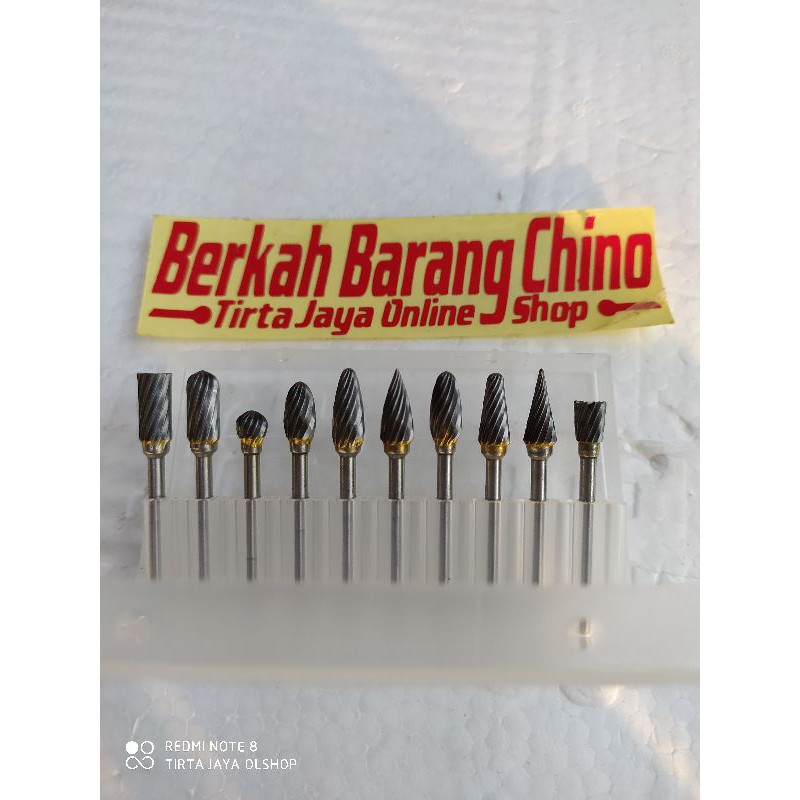 mata tuner searah gagang 3mm pendek