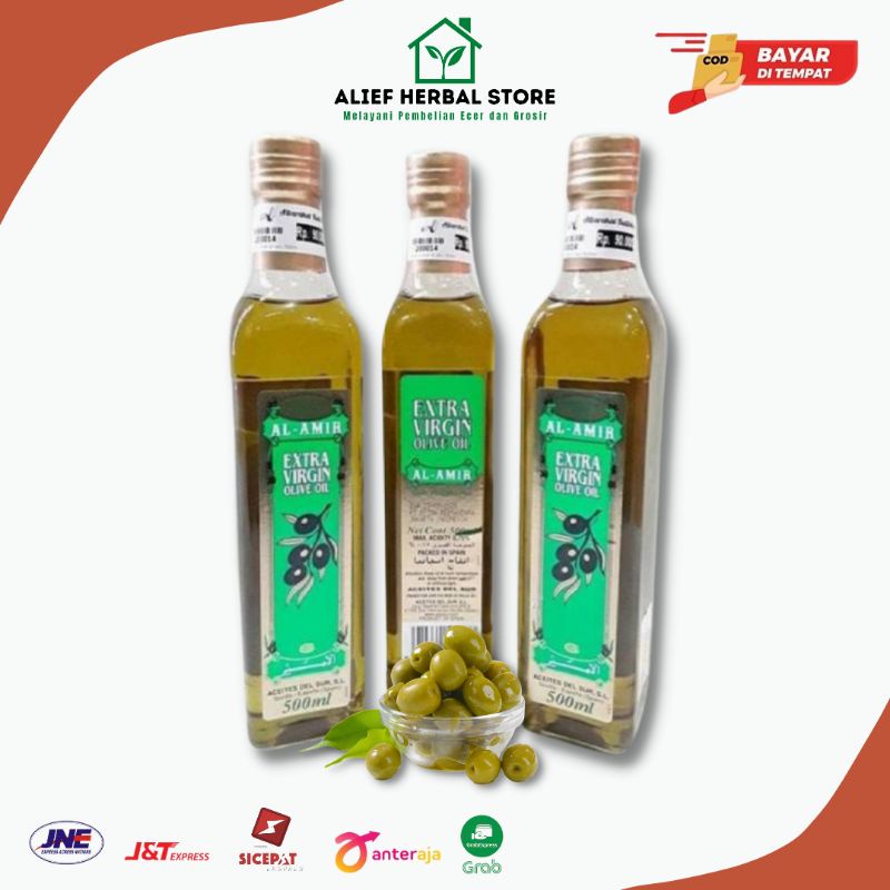 

Minyak Zaitun Al Amir 500ml Extra Virgin Olive Oil