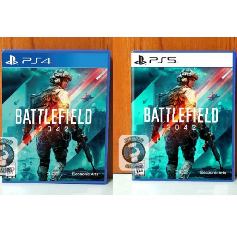 BATTLEFIELD 2042 PS4 PS5 Playstation PS 4 5 Kaset Battle Field Batle Fields Battlefields CD BD Game Games v 5 1