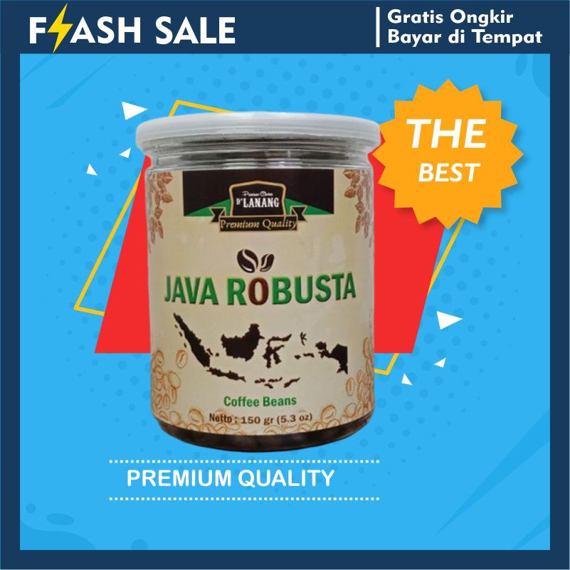 

DAVEGA - D-Lanang Coffee Beans Robusta BPOM Halal