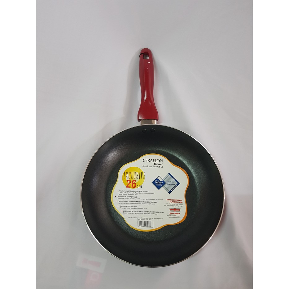 Wajan Teflon Fry Pan Cosmos 26 cm