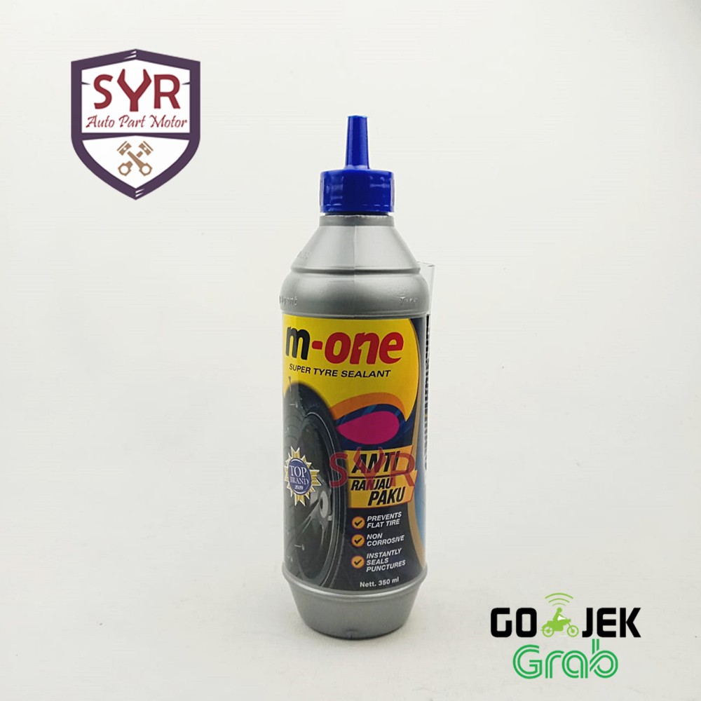 M-ONE SUPER TYRE SEALANT 350ML 100% ORI