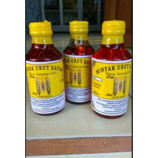 Minyak dayak/Minyak urut/original