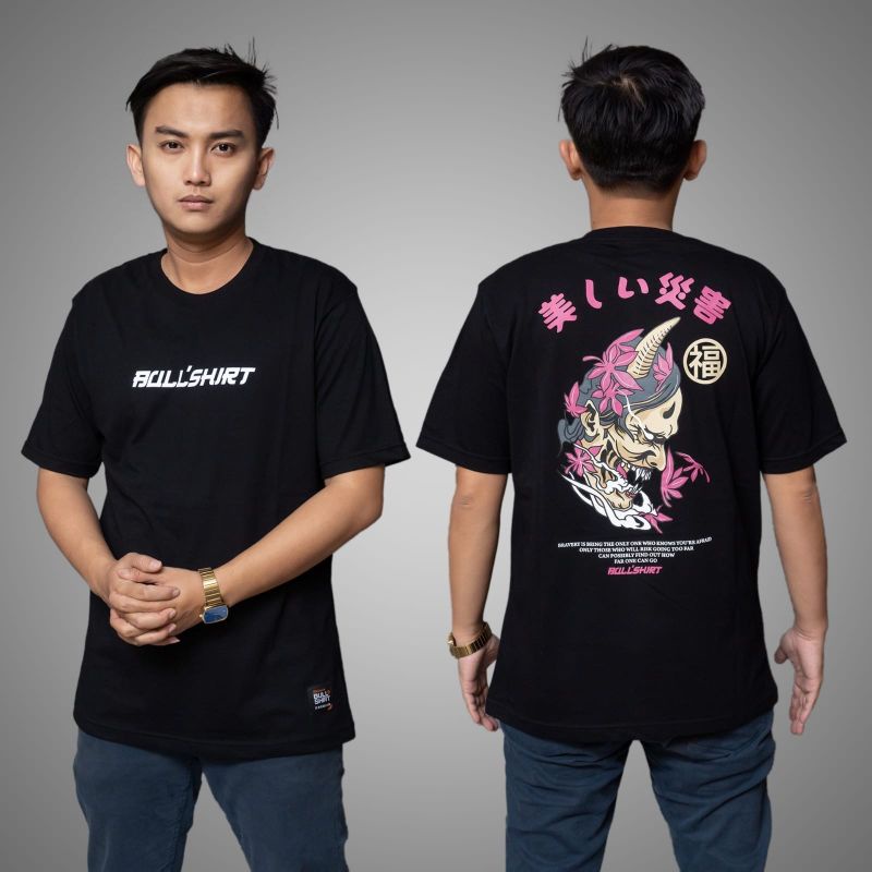 kaos Japan art bullshirt