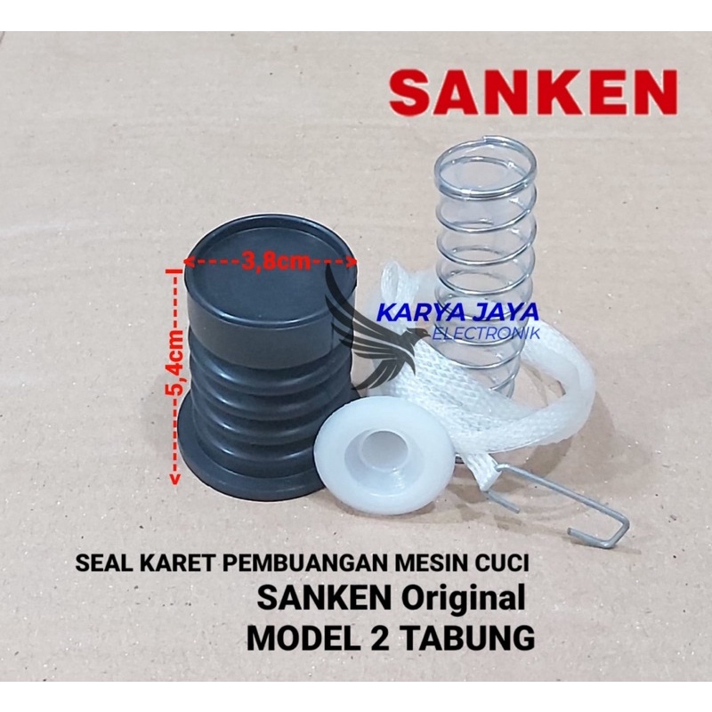 1 Set seal karet pembuangan mesin cuci sanken 2 Tabung Original