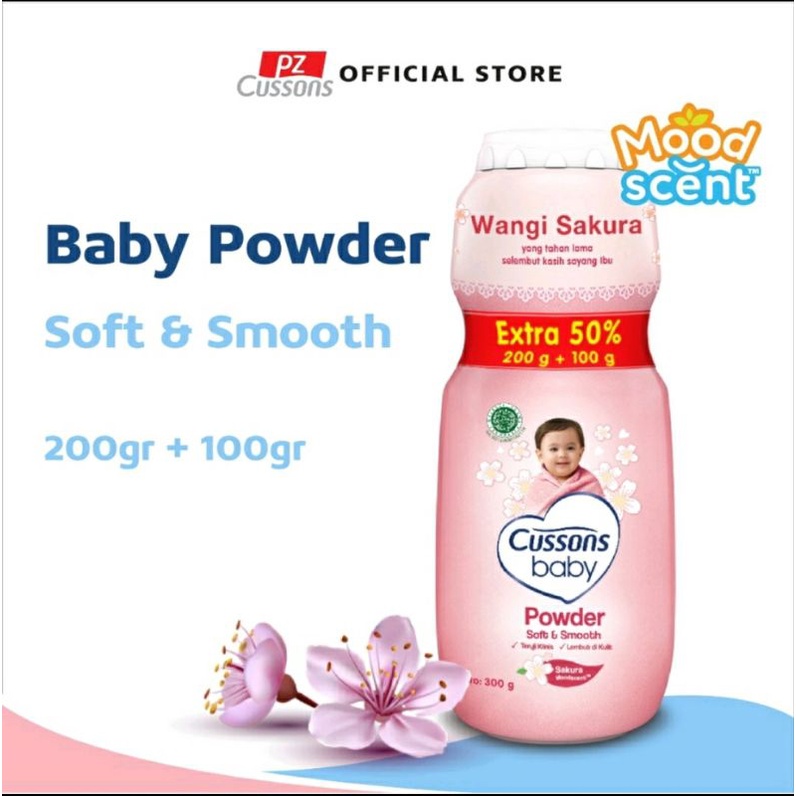 CUSSONS BABY PODWER Bedak Agar Menyegarkan Kulit Bayi