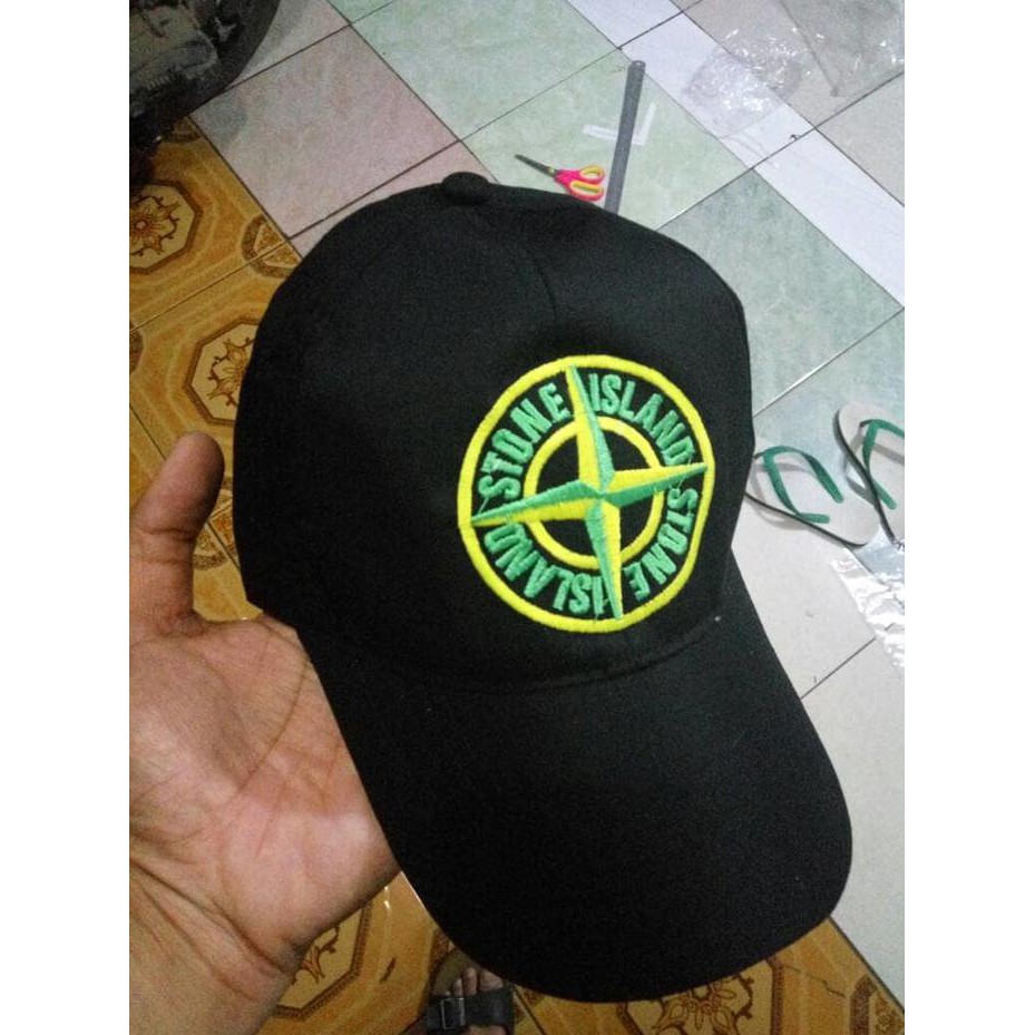 Topi Baseball Stone Island | Stone Island Cap Premium Bordir Best Quality