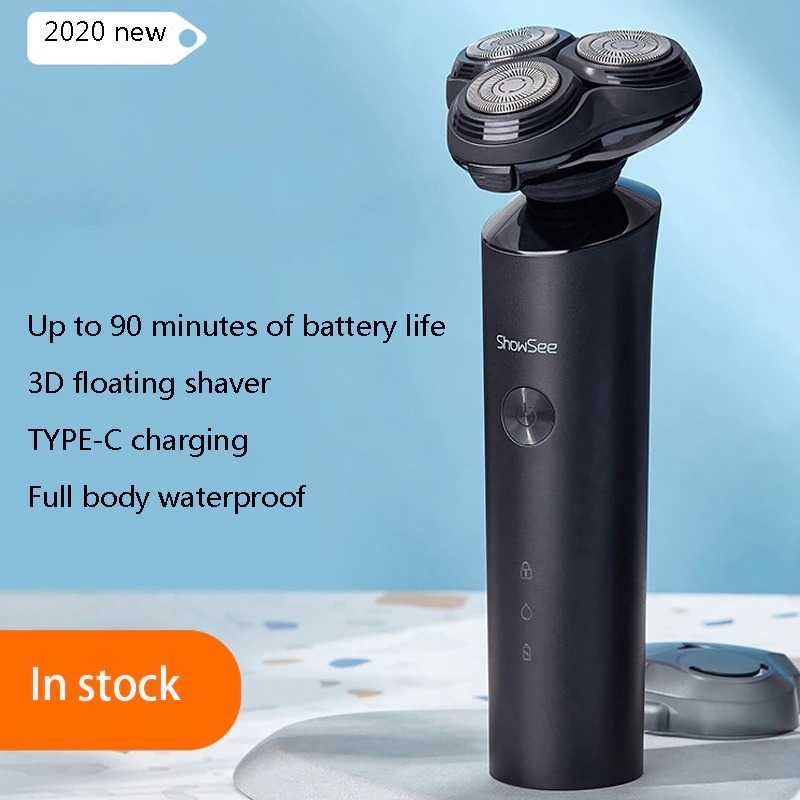 Alat Cukur Elektrik Electric Shaver 3Head USB Rechargeable 800mAH IPX7