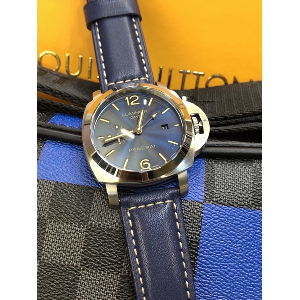 jam tangan panerai luminor dial blue