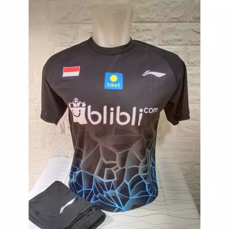 baju badminton dewasa/ setelan badminton lining