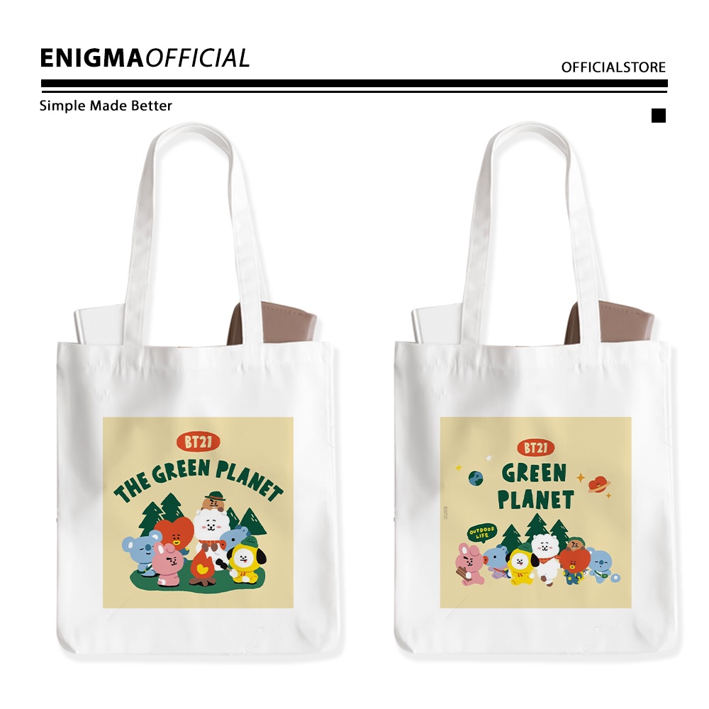 SALE TOTEBAG KANVAS ORIGINAL ENIGMA TOTEBAG KANVAS COLLECTION GPLNT