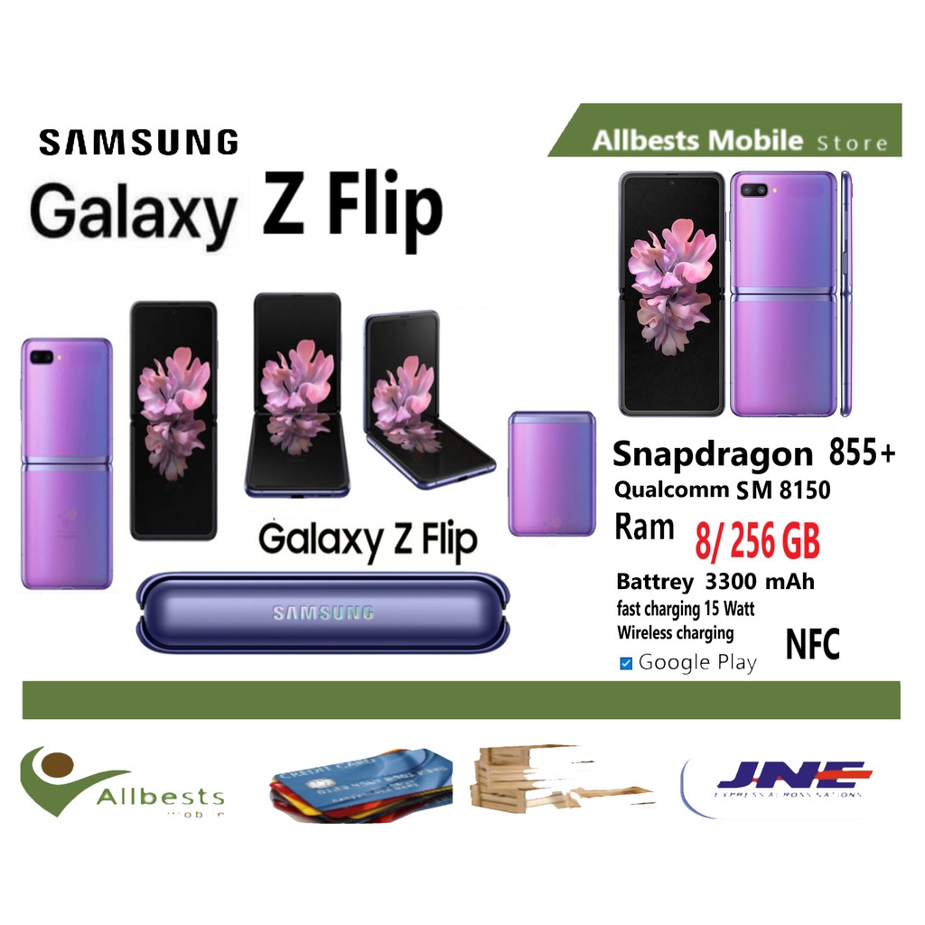 Samsung Galaxy Z Flip Ram 8GB/256GB Original New BNIB | Shopee Indonesia