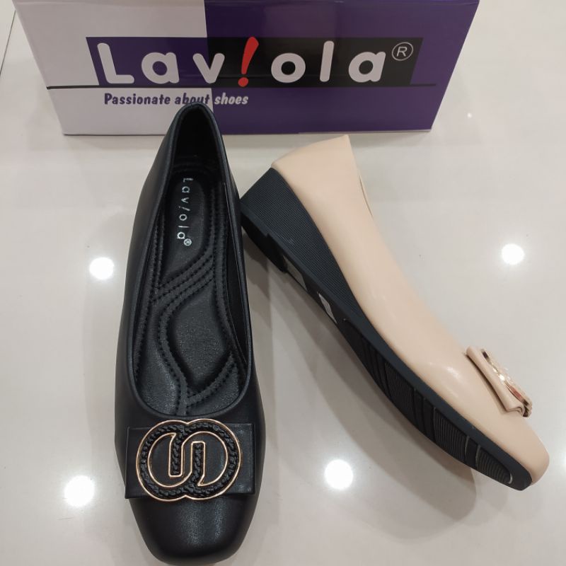 sepatu wedges Laviola model terbaru