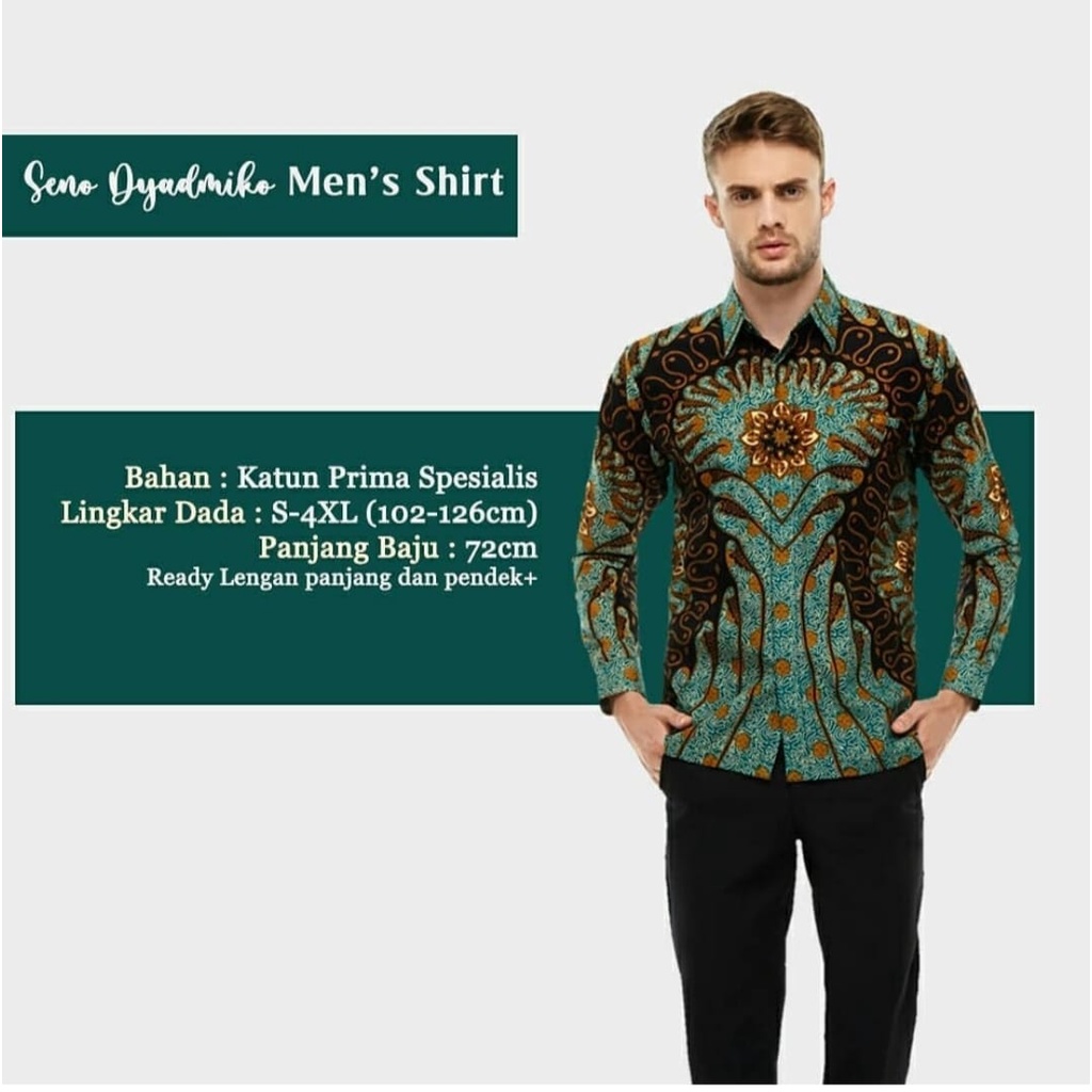 BATIK PRIA BLARAK LENGAN PENDEK DAN PANJANG 8910