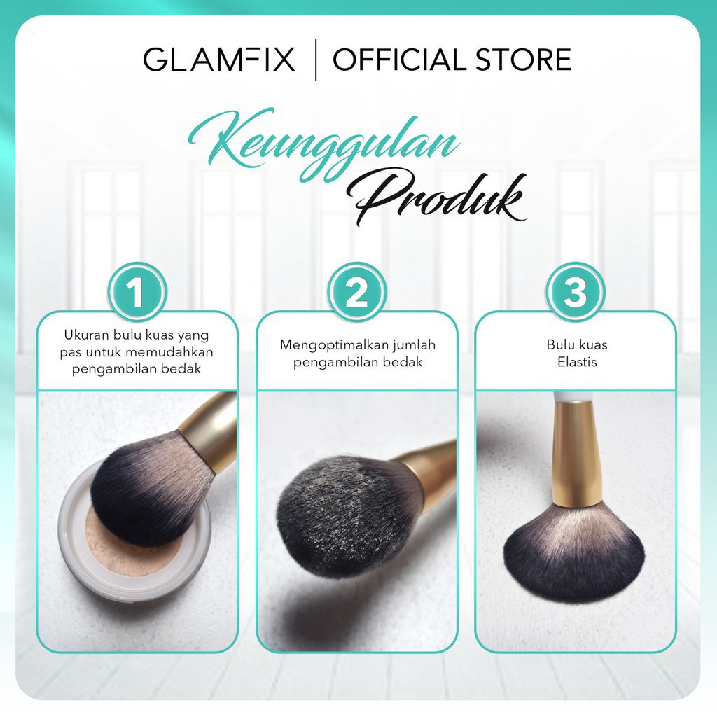 Glamfix Classic Powder Brush