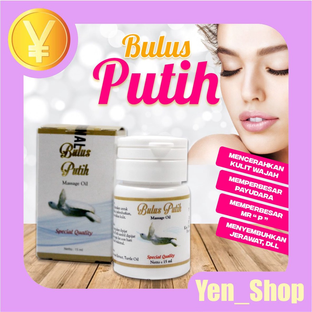 MINYAK BULUS PUTIH oil pembesar pengencang pijat massage payudara alat vital mr p sex pria wanita original dan bpom asli 100% 100 perawatan tubuh &amp; kecantikan