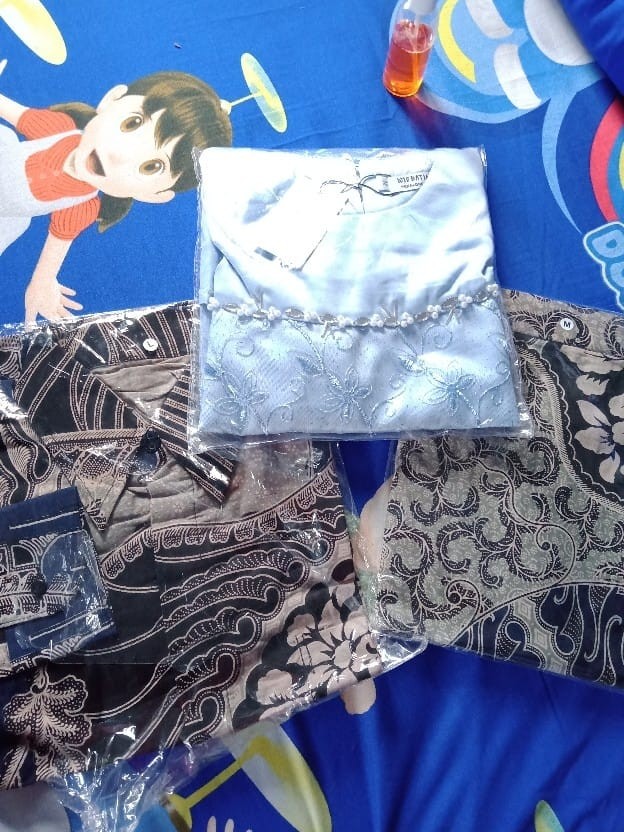 Maura Couple - Sania Ruffle Batik Couple Ori Ndoro Jowi Garansi Termurah Shopee - Couple Kintana