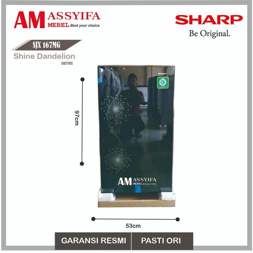 Kulkas Sharp 1 Pintu SJX 167 MG | SJX 165 MG