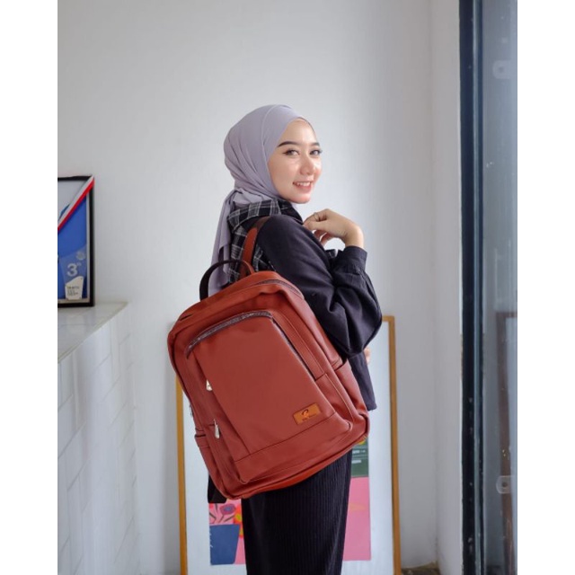 Zea biru Tsabita //ransel Leptop