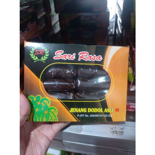 

Jenang Dodol SARI RASA ORI 100% Kemasan Kotak Khas Pacitan