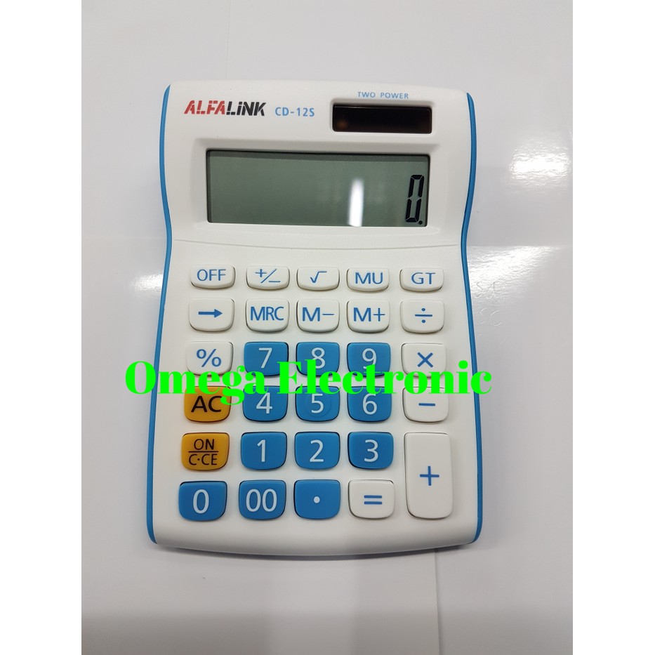 Kalkulator Citizen - Kalkulator Meja - Kalkulator Ilmiah Alfalink Calculator Cd-12S - Kalkulator